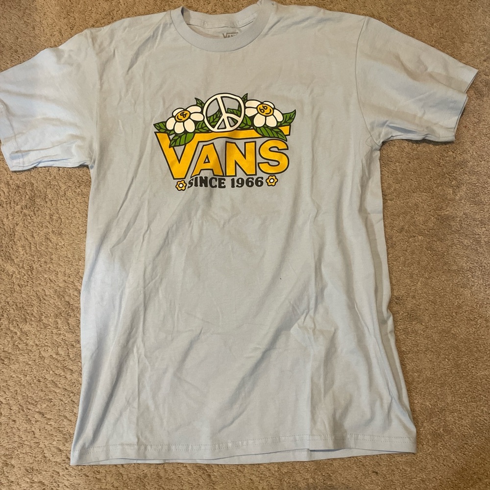 Vans Light Blue Graphic Tee